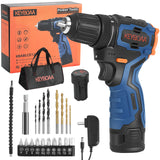KEYBOAA 12V Brushless Drill Kit (Dual-Battery Edition)