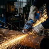 KEYBOAA 21V Brushless Angle Grinder Kit / 4 Inch (100mm) / 8500 RPM High Speed / 4.0Ah/6.0Ah Battery / For Cutting & Polishing