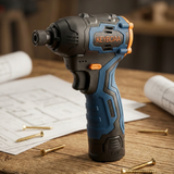 KEYBOAA 12V Max Brushless Impact Driver Kit / 1240 In-lbs (140N.m) Torque / 3000 RPM / 3-Speed Control / Compact Design